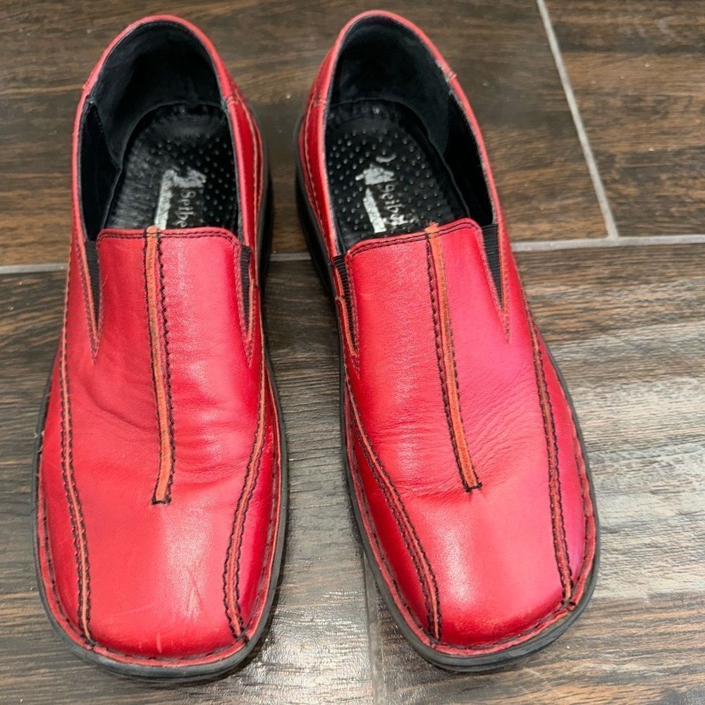 Women Slip-On Shoes, Red, Josef Seibel, Size 39 -9